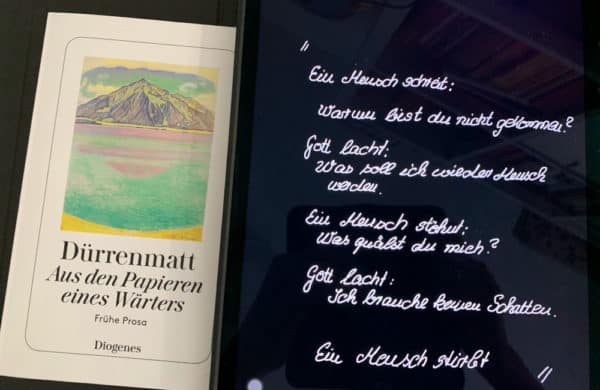 Aus den Papieren eines Wärters: Der Folterknecht / Buchvorstellung | SCHREIBBLOGG 2026 Der Folterknecht Friedrich Dürrenmatt Titelbild