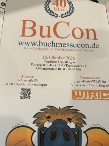 Bucon 2025 - nächstes Jahr 40jähriges Jubiläum