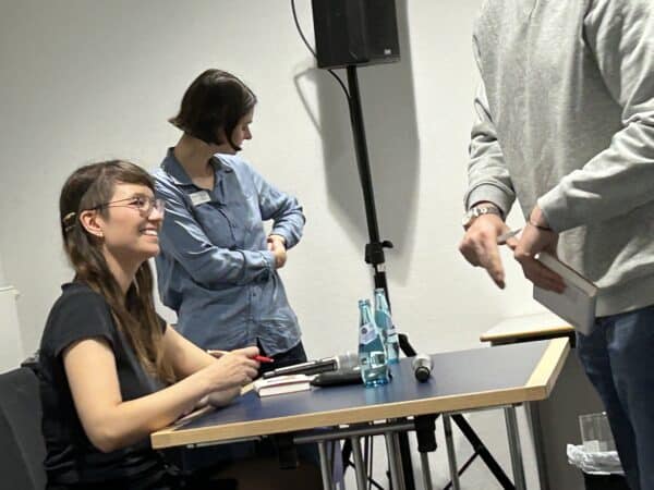 Frankfurter Buchmesse 2026. Elena Fischer, Stefanie Uhlig, Thor Ruoff