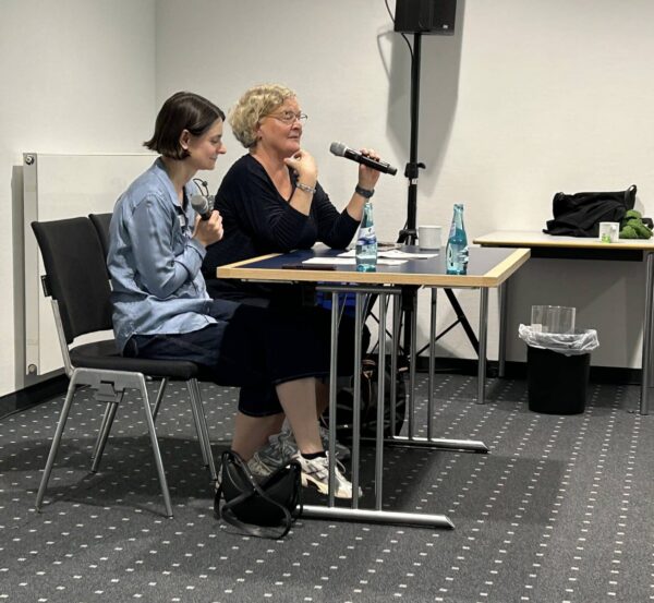 Frankfurter Buchmesse 2027, Diogenes Bloggertreffen, Stefanie Uhlig und Susanne Bühler stellen das Programm Frühjahr 2027 vor